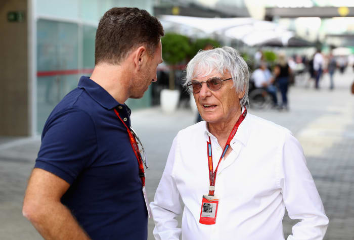 Christian Horner - Bernie Ecclestone
